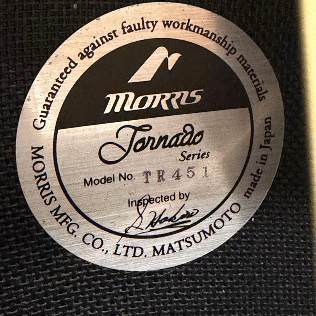 Morris モーリス エレアコ Tornado Series TR451