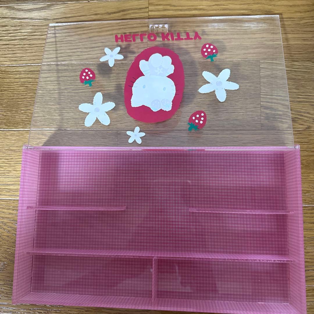 キティ　アクセサリー　ケース　レトロ