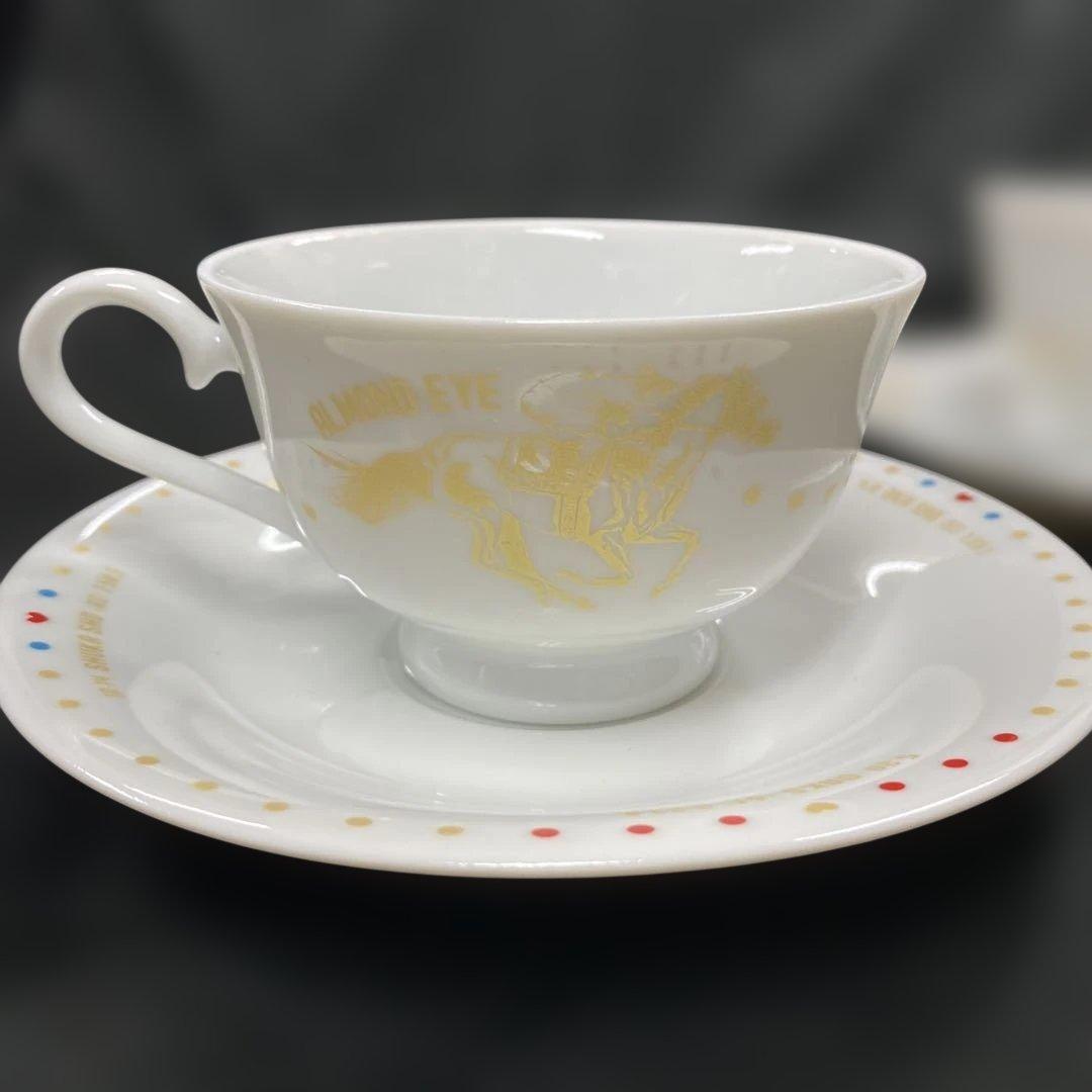 【競馬】アーモンドアイ三冠達成記念ティーカップセット／コーヒーカップ／入手困難