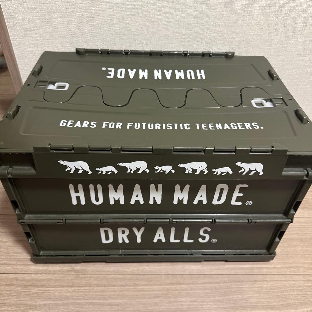 希少　HUMAN MADE コンテナ　50L オリーブ