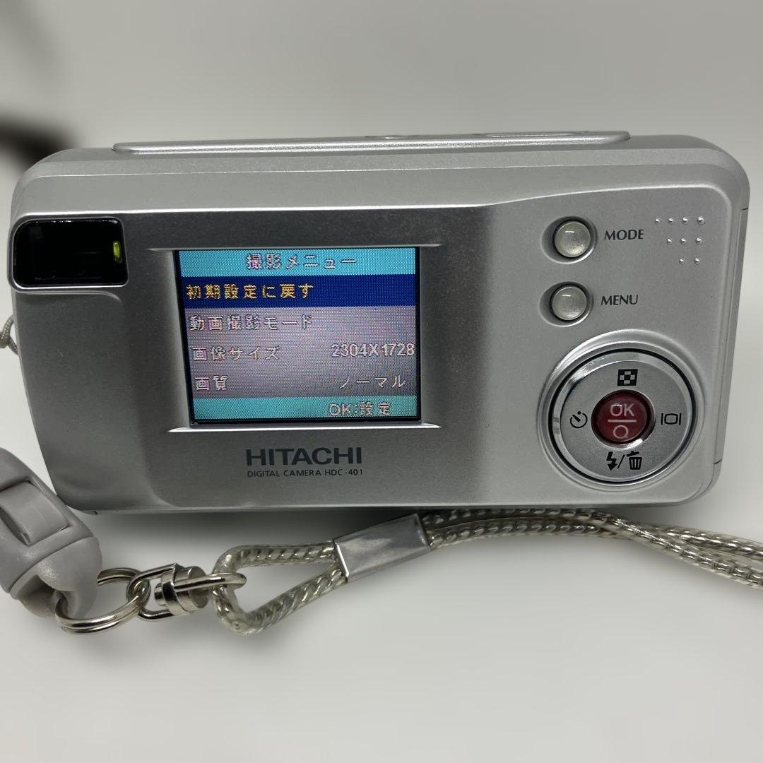 HITACHI HDC-401 コンパクトデジカメ 動作OK品になります。