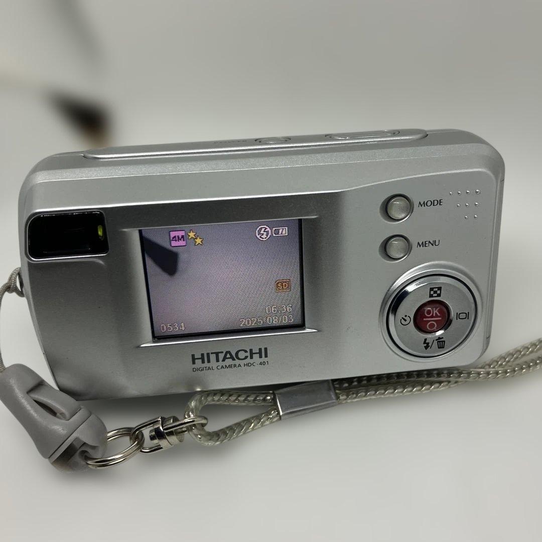 HITACHI HDC-401 コンパクトデジカメ 動作OK品になります。