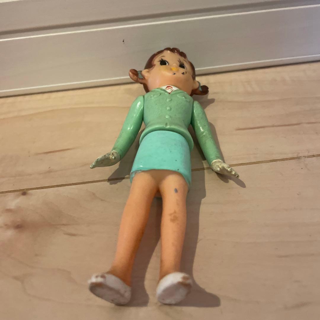 昭和レトロ★ソフビ★ひみつのアッコちゃん★フィギュア★ソフビ人形★おもちゃ