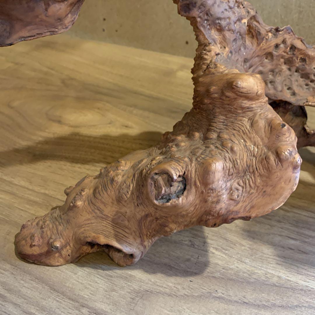 変木 天然木 飾り木 龍 動物 インテリア 工芸品 木工 木彫