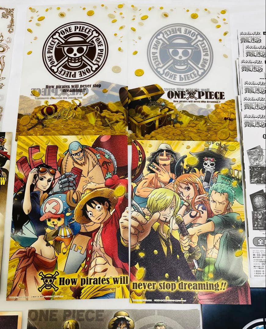 ワンピース ビジュアルアートファイル FILM Zコンプリートセット 限定 レア