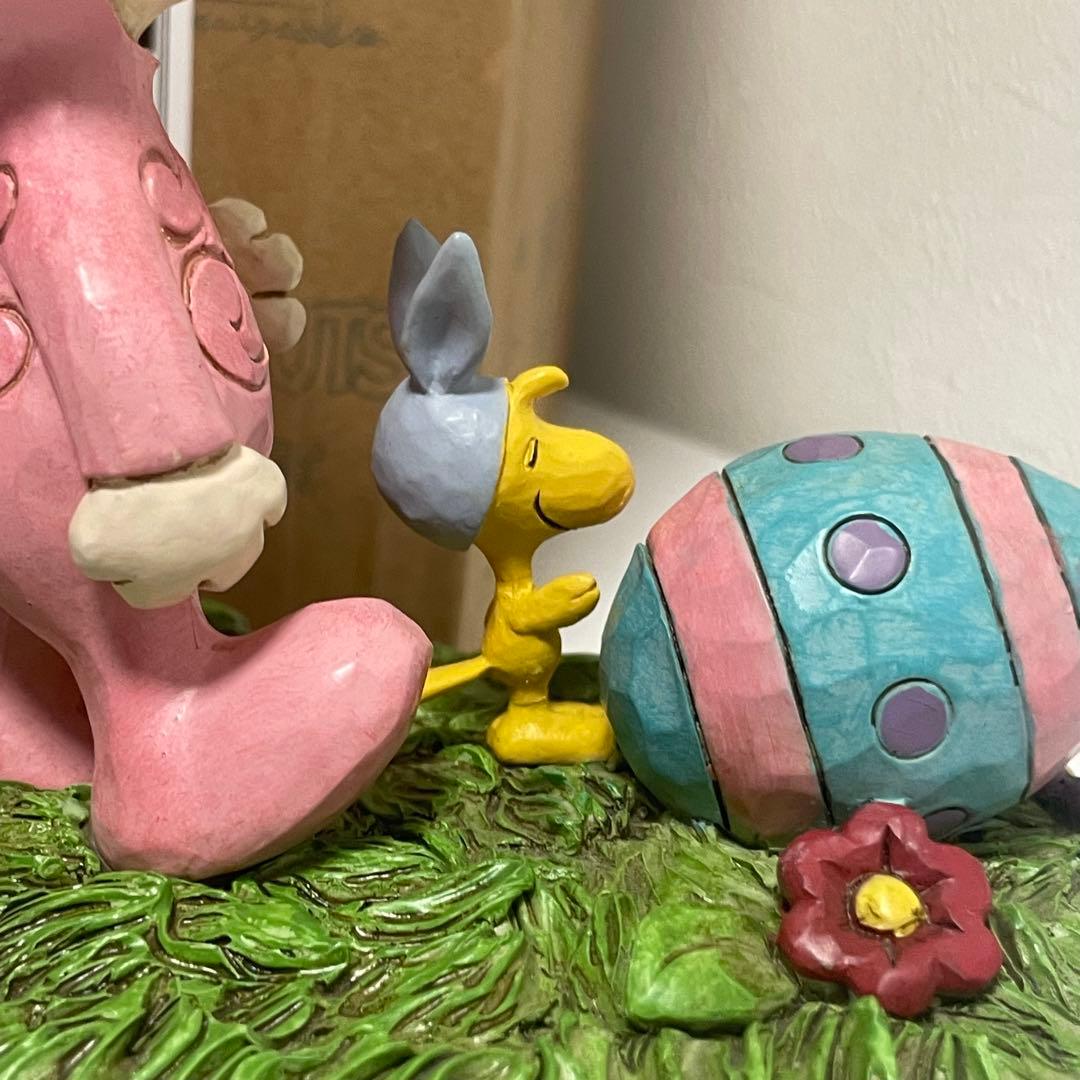 本日まで 最終 スヌーピー ウッドストック フィギュア ジムショア イースター