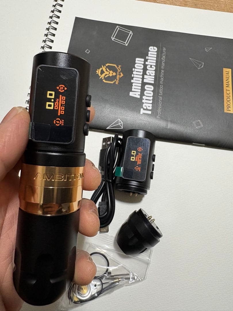 Ambition Shura X ワイヤレスタトゥーマシ