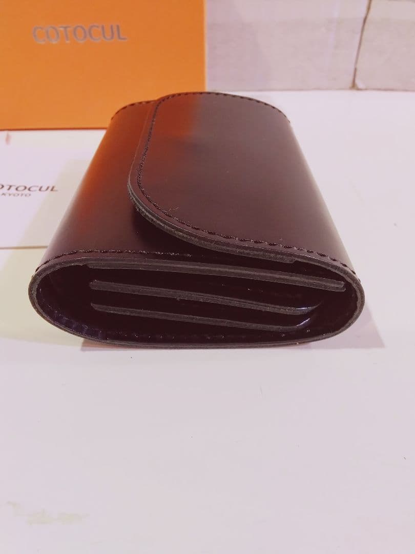 【未使用】COTOCUL ミニ財布 ブラック レザー