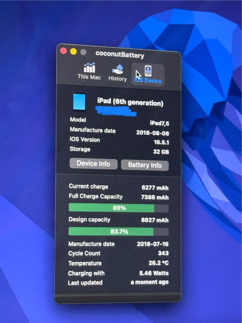 Apple iPad 6世代　32GB wifi