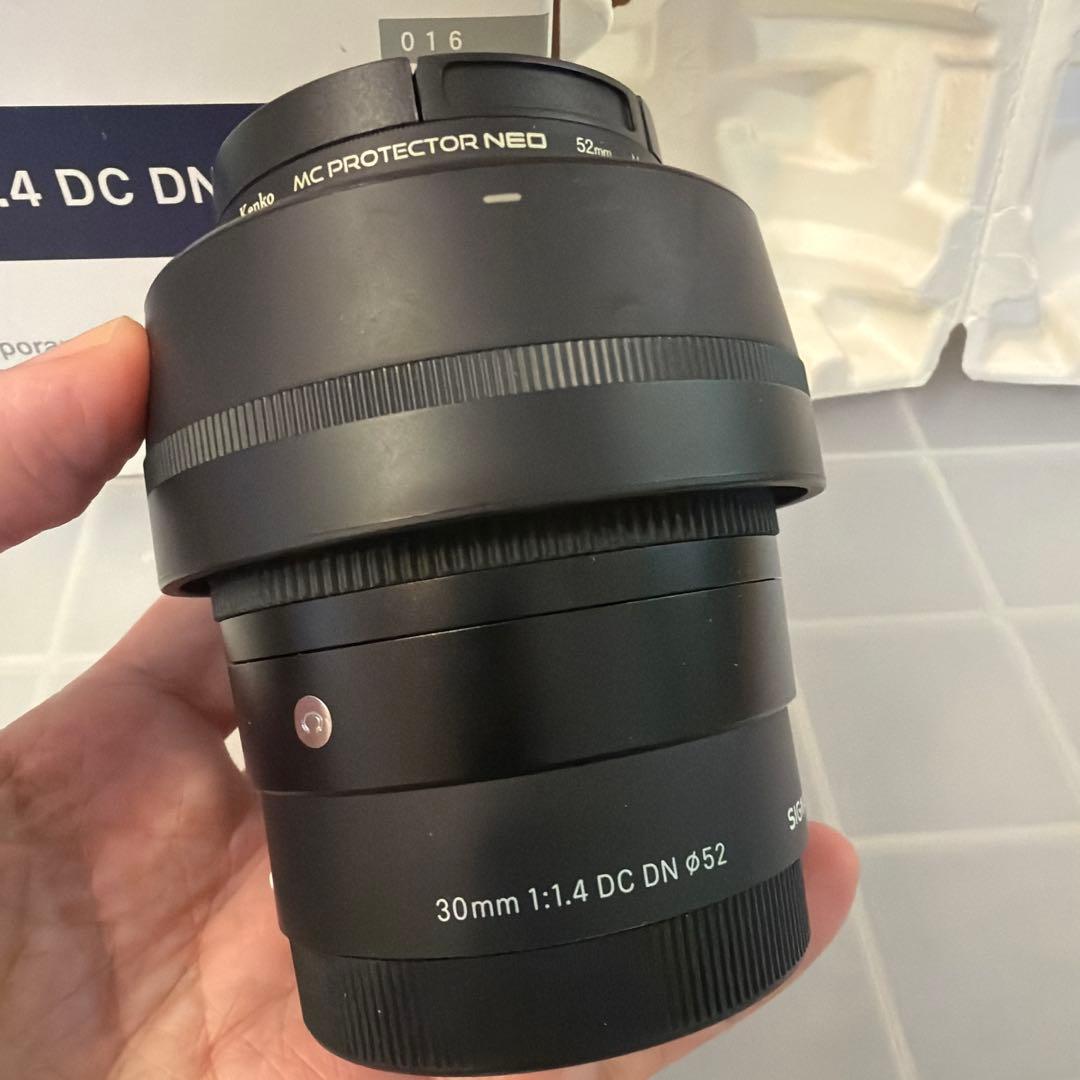 シグマ SIGMA 30mm F1.4 DC DN レンズ 【ソニー用】