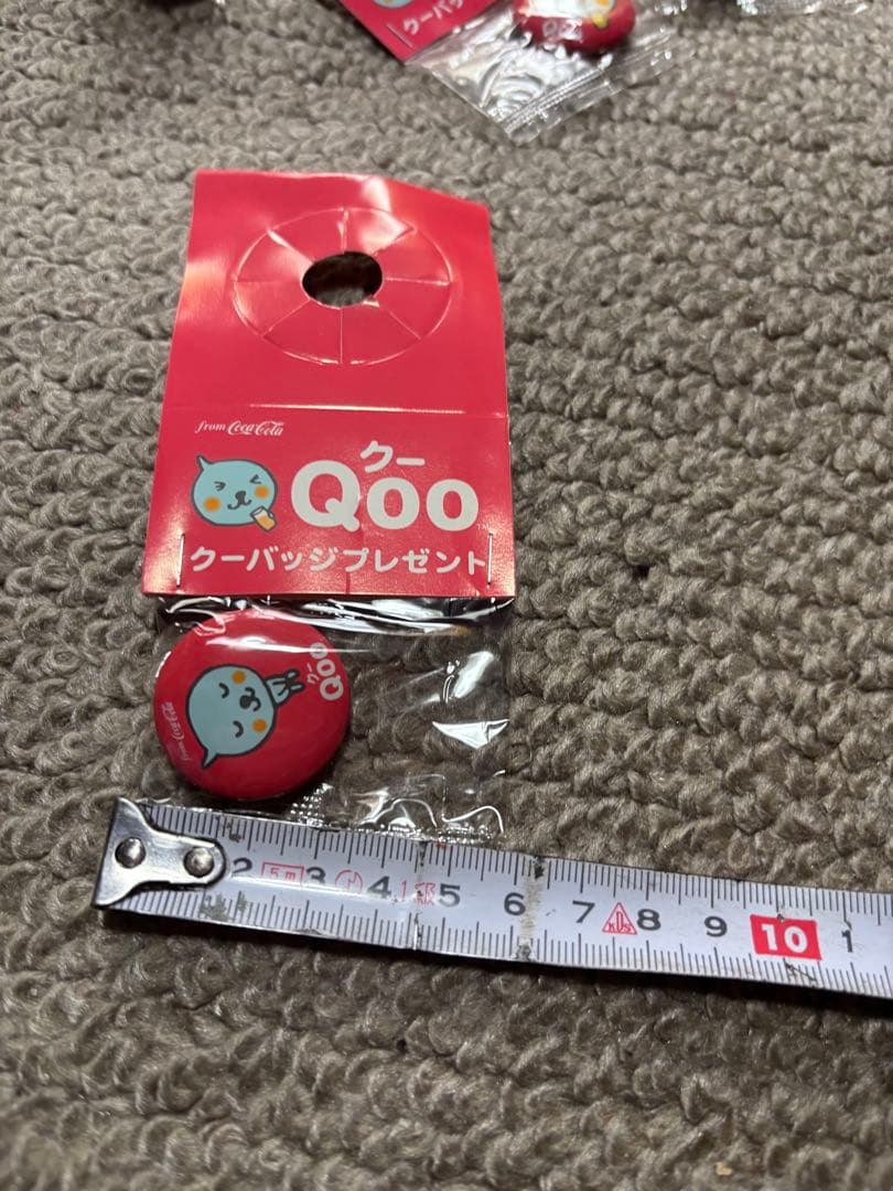 Qooバッジ81個