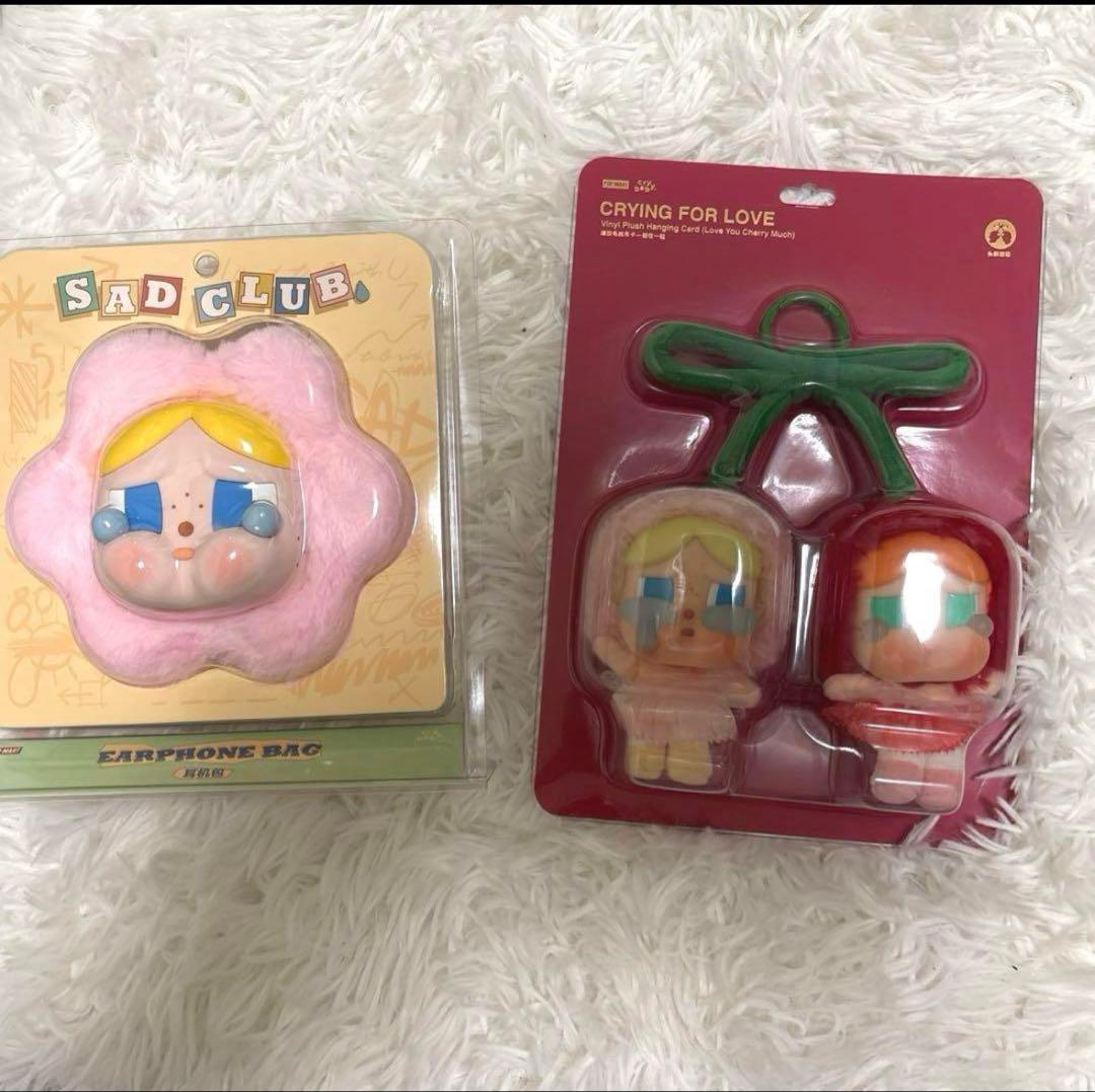 【正規品】POPMART クライベイビー イヤホンケース & さくらんぼ