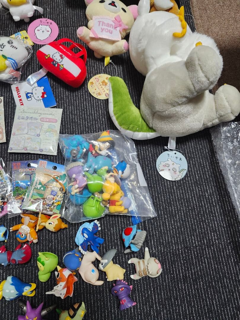 キャプテンピカチュウ　ポケモン　ちいかわ　リラックマ　指人形　まとめ売り