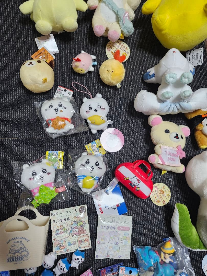 キャプテンピカチュウ　ポケモン　ちいかわ　リラックマ　指人形　まとめ売り