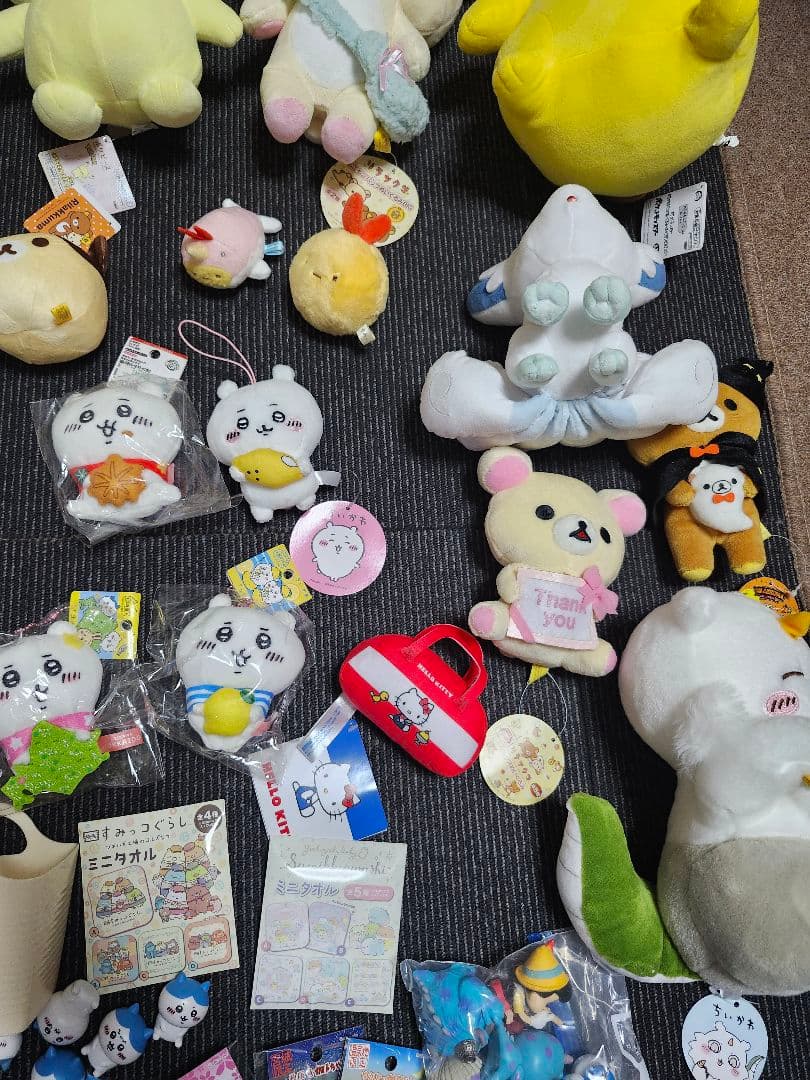 キャプテンピカチュウ　ポケモン　ちいかわ　リラックマ　指人形　まとめ売り