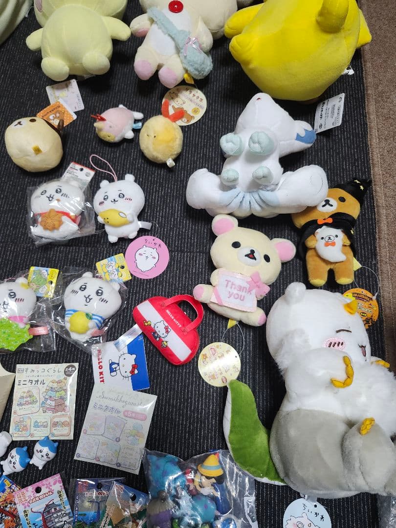 キャプテンピカチュウ　ポケモン　ちいかわ　リラックマ　指人形　まとめ売り