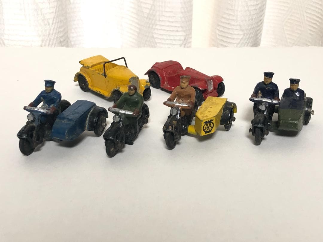 【激レア】英国製 DINKY TOYS 35シリーズ & サイドカー 6点