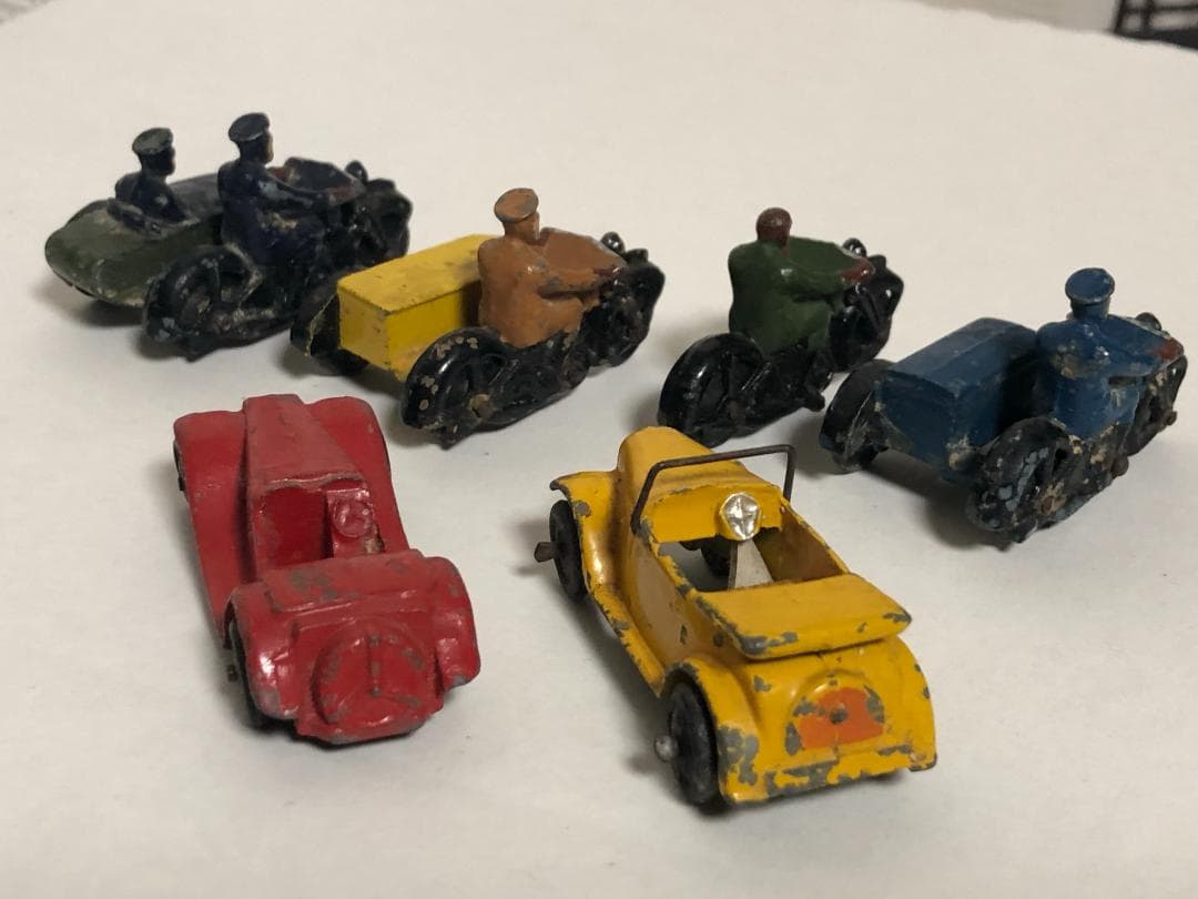【激レア】英国製 DINKY TOYS 35シリーズ & サイドカー 6点