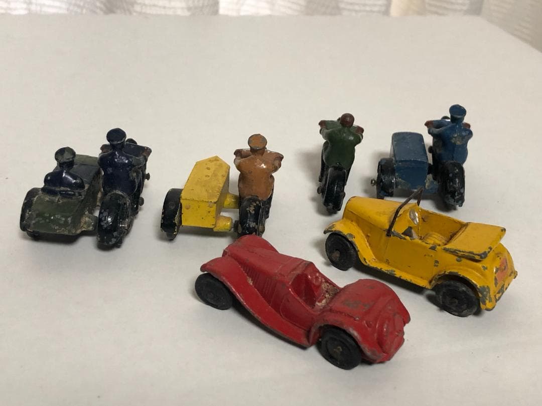 【激レア】英国製 DINKY TOYS 35シリーズ & サイドカー 6点