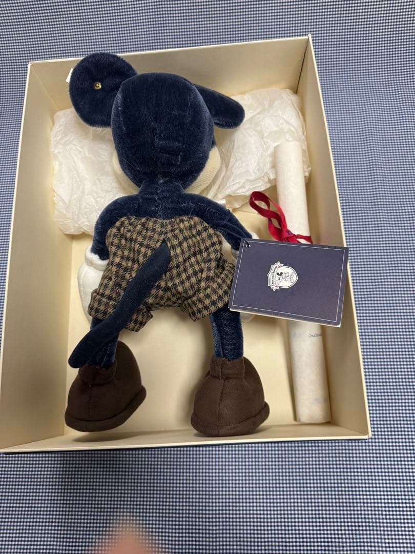 シュタイフ ミッキーマウス ぬいぐるみ ドナルドソン限定モデル