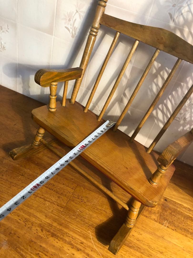 H ドールチェア　ロッキングチェア　フラワースタンド　オブジェ　アンティーク調