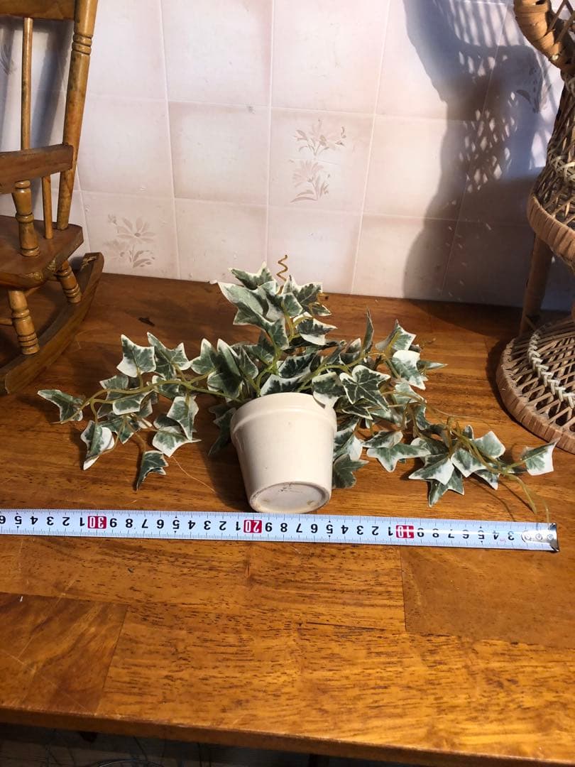 H ドールチェア　ロッキングチェア　フラワースタンド　オブジェ　アンティーク調