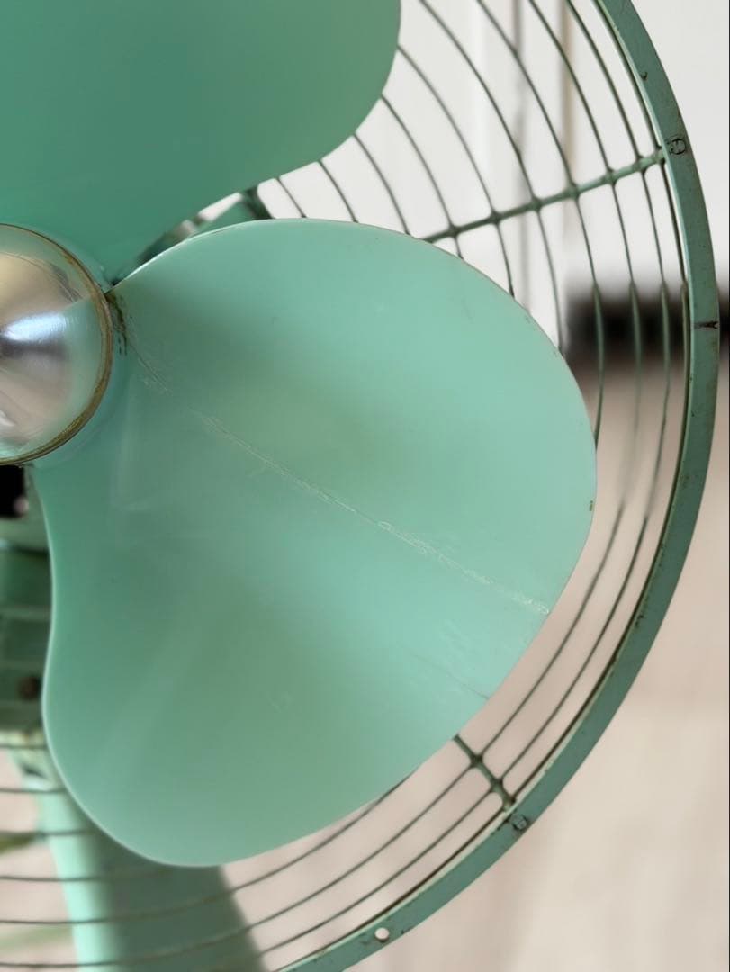 MITSUBISHI 三菱扇風機　３枚羽　動作確認済　ビンテージ　DM-12HC