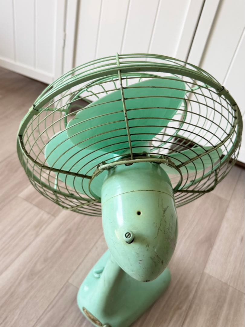 MITSUBISHI 三菱扇風機　３枚羽　動作確認済　ビンテージ　DM-12HC