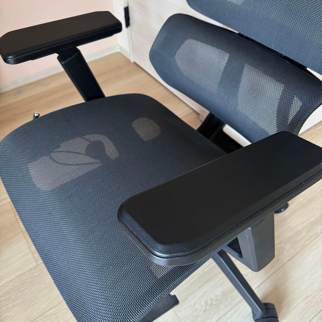 GrowSpica Pro グロースピカプロ　メッシュデスクチェア　ブラック