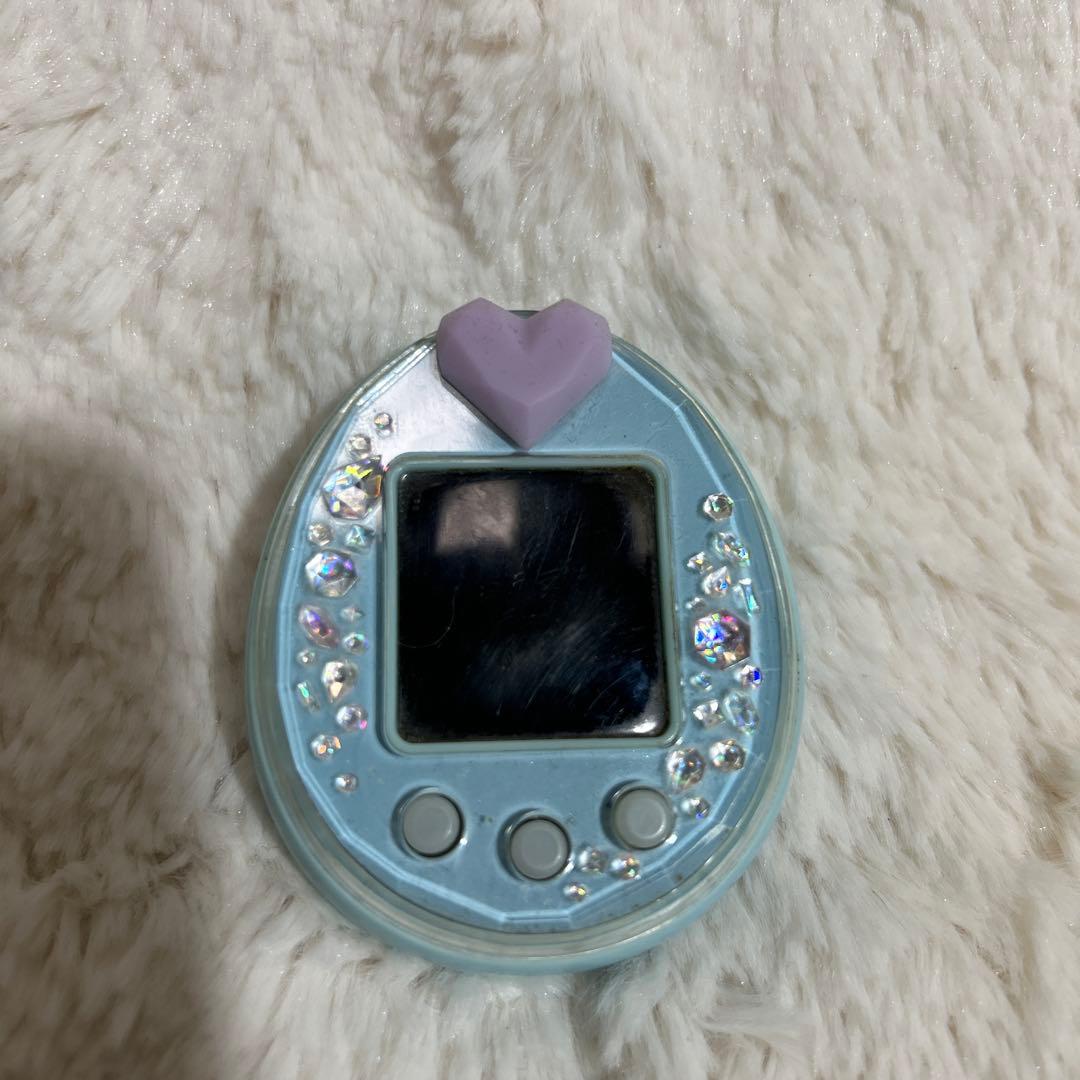 【動作確認済】たまごっちピース　ブルー　Tamagotchi P's 本体