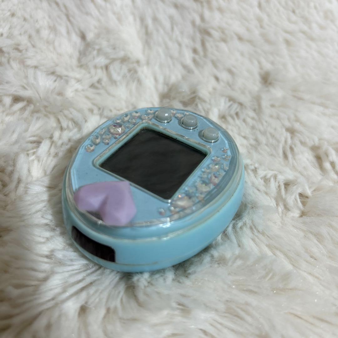 【動作確認済】たまごっちピース　ブルー　Tamagotchi P's 本体