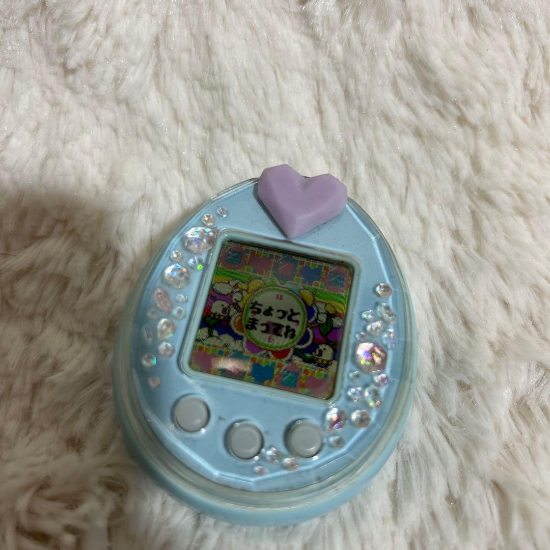【動作確認済】たまごっちピース　ブルー　Tamagotchi P's 本体