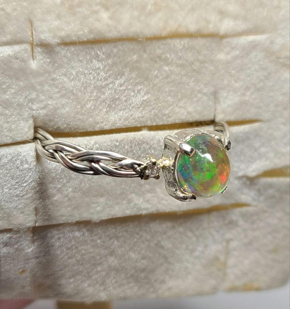 rose_maling★メキシコ産ファイヤーオパール★