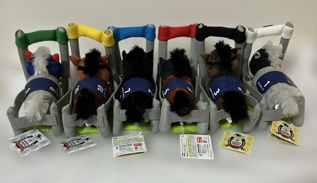 サラブレッドコレクション ゲートインぬいぐるみC,Dコンプセット【タグ付き】