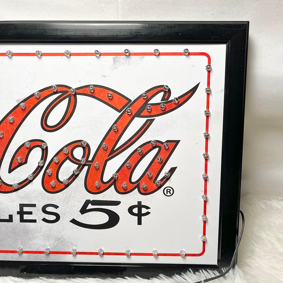 Coca-Cola LED サイン 看板 コカコーラ 照明付き インテリア