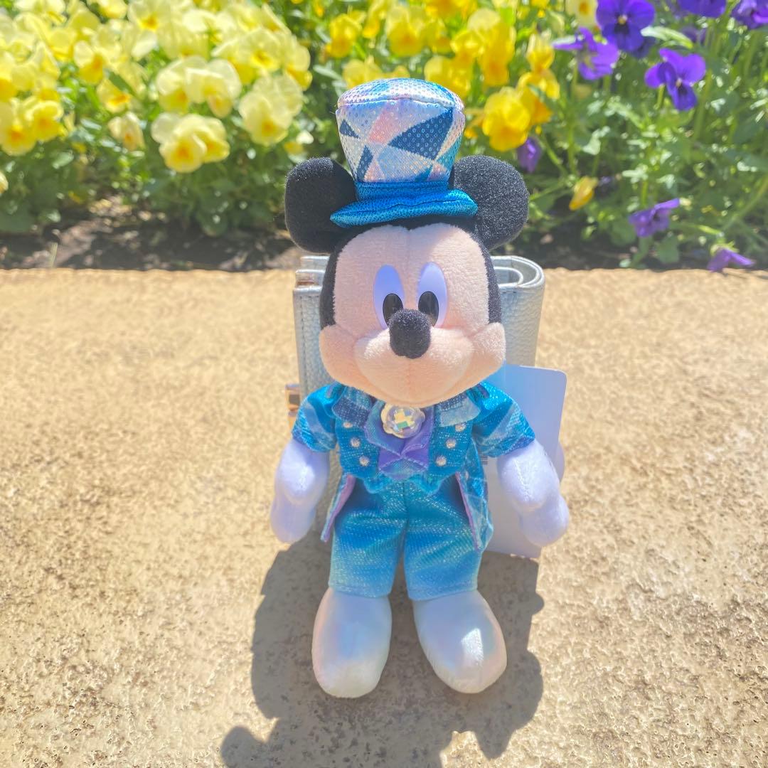 [新品未使用] 2個セット ディズニーシー25周年 ぬいぐるみバッジ