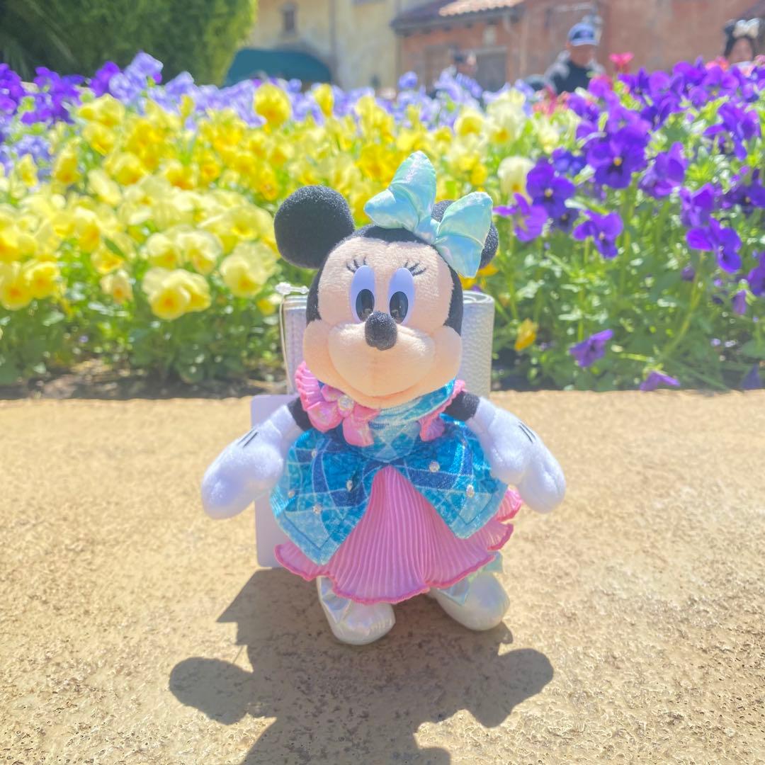 [新品未使用] 2個セット ディズニーシー25周年 ぬいぐるみバッジ