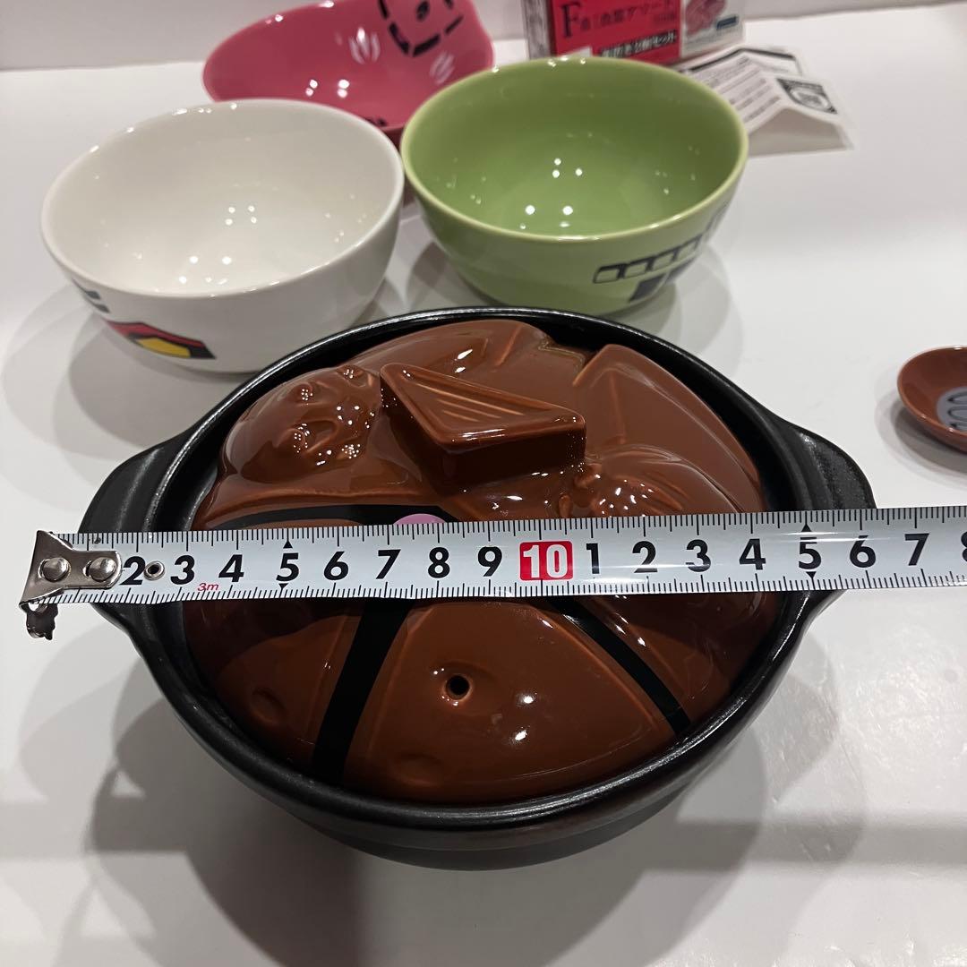 機動戦士ガンダム　35th 一番くじ　土鍋 お茶碗 とり皿 箸置き セット