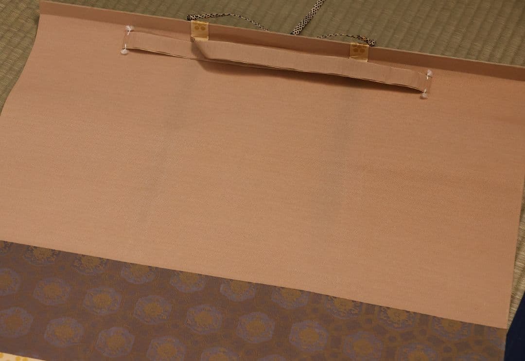 【真作】日本画 北沢利輝 菅公御尊像 菅原道真公 絹本 掛軸 二重箱 MB227