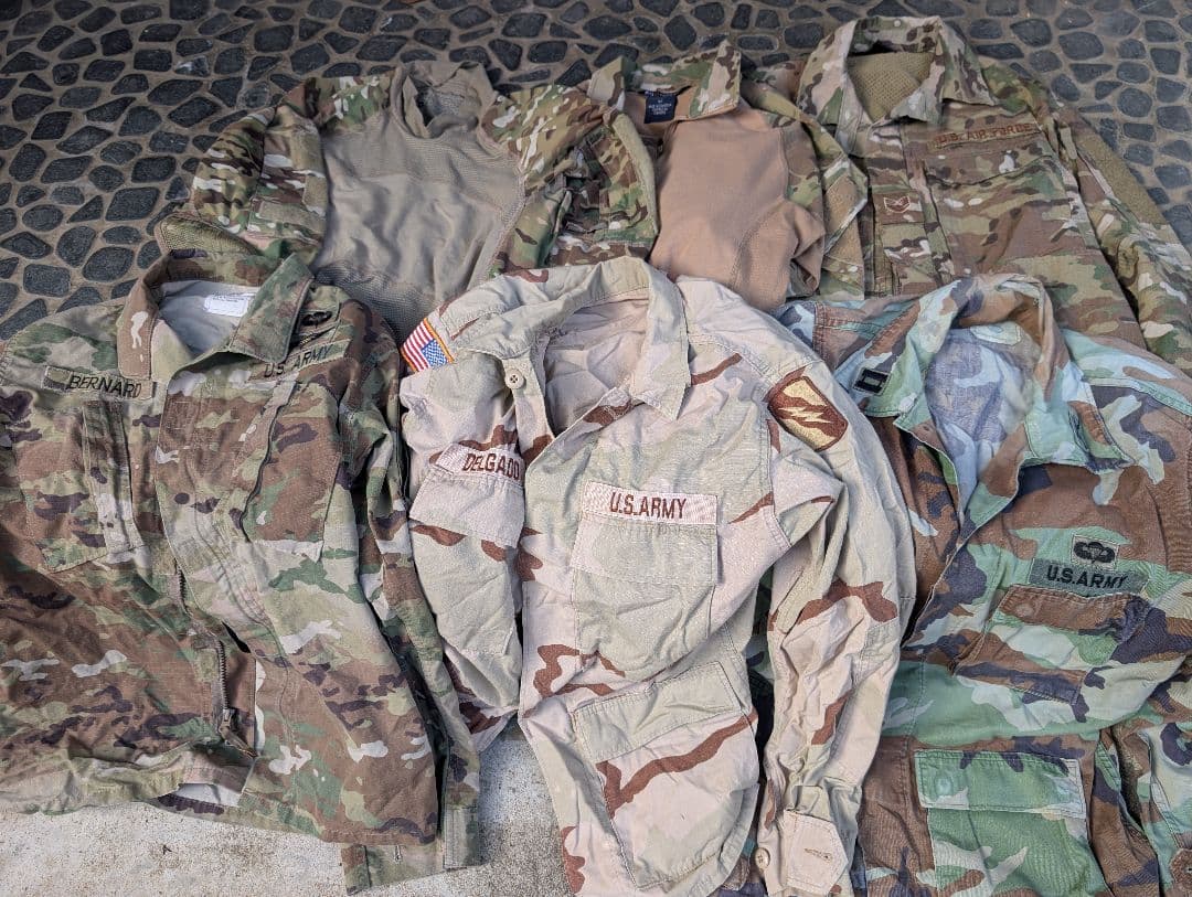 U.S. ARMY 迷彩服セット