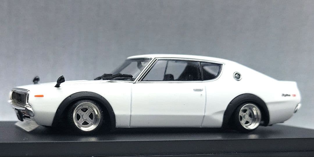 1/43　スカイライン改　ケンメリ2Dr　SSRマークⅡ　アルミ製　深リム
