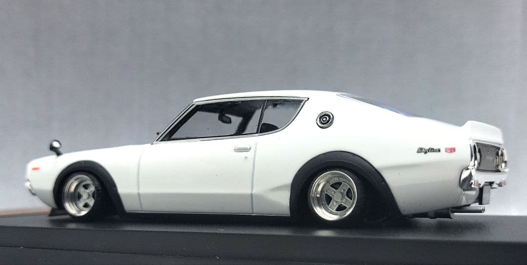 1/43　スカイライン改　ケンメリ2Dr　SSRマークⅡ　アルミ製　深リム