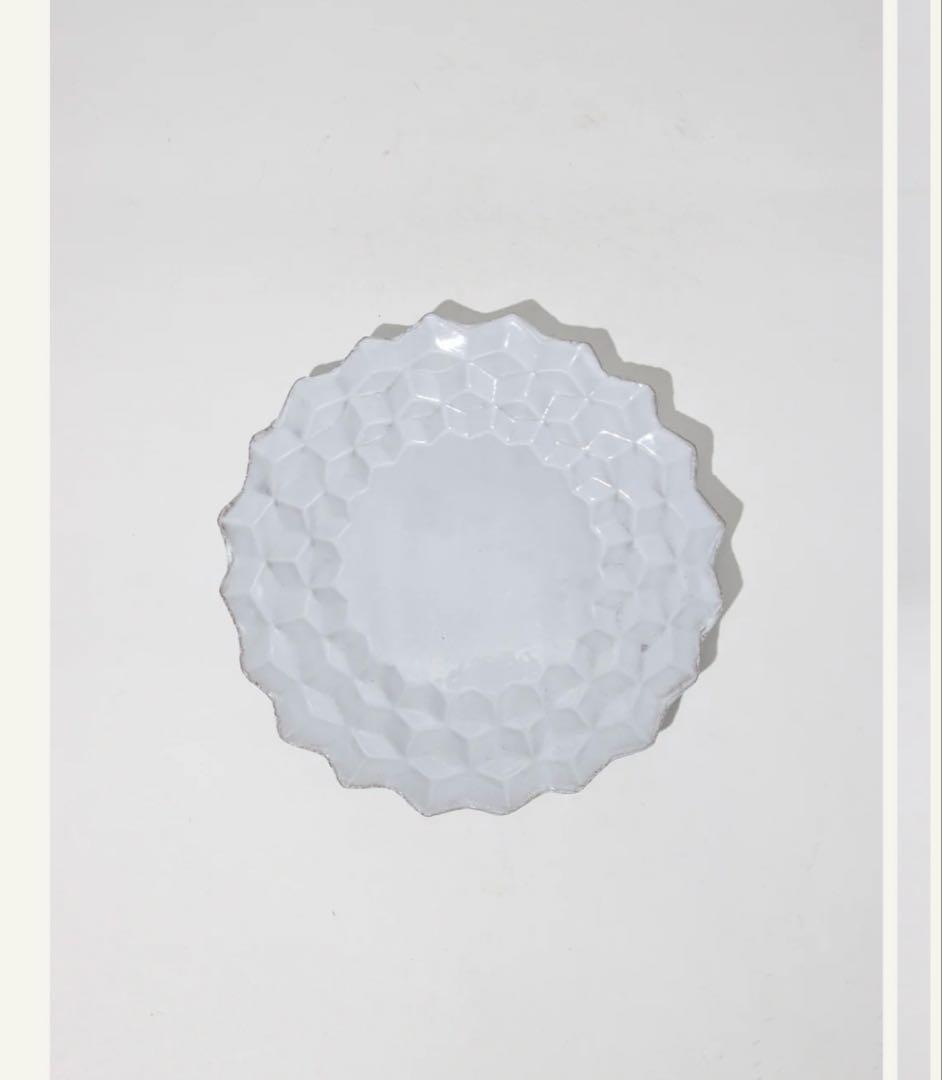 【未使用】Astier de Villatte Cube ソーサー 14cm♡
