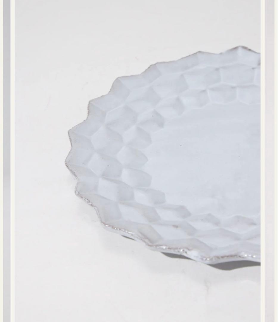 【未使用】Astier de Villatte Cube ソーサー 14cm♡