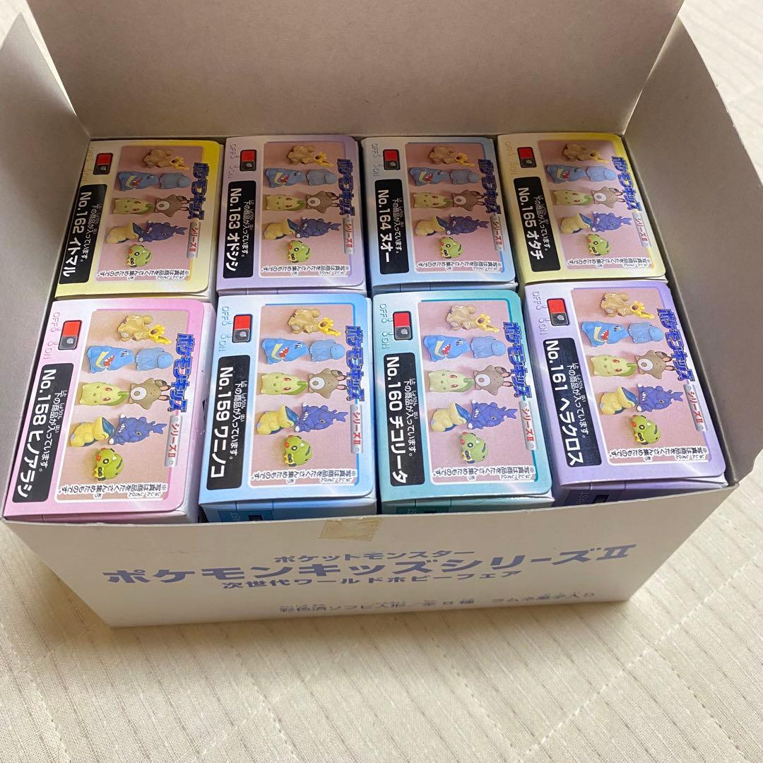 【未開封】ポケモンキッズ シリーズ Ⅱ コンプ 8種類 ソフビ 1999年