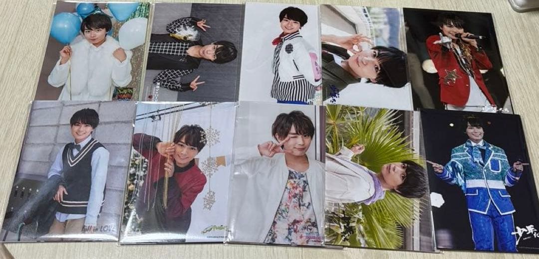 大西流星 公式写真セット