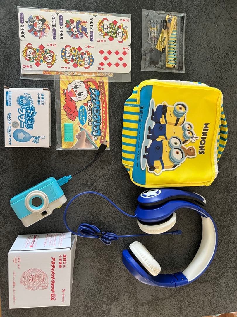 進研ゼミ　こどもちゃれんじ　チャレンジパッド　１年生　付属品多数