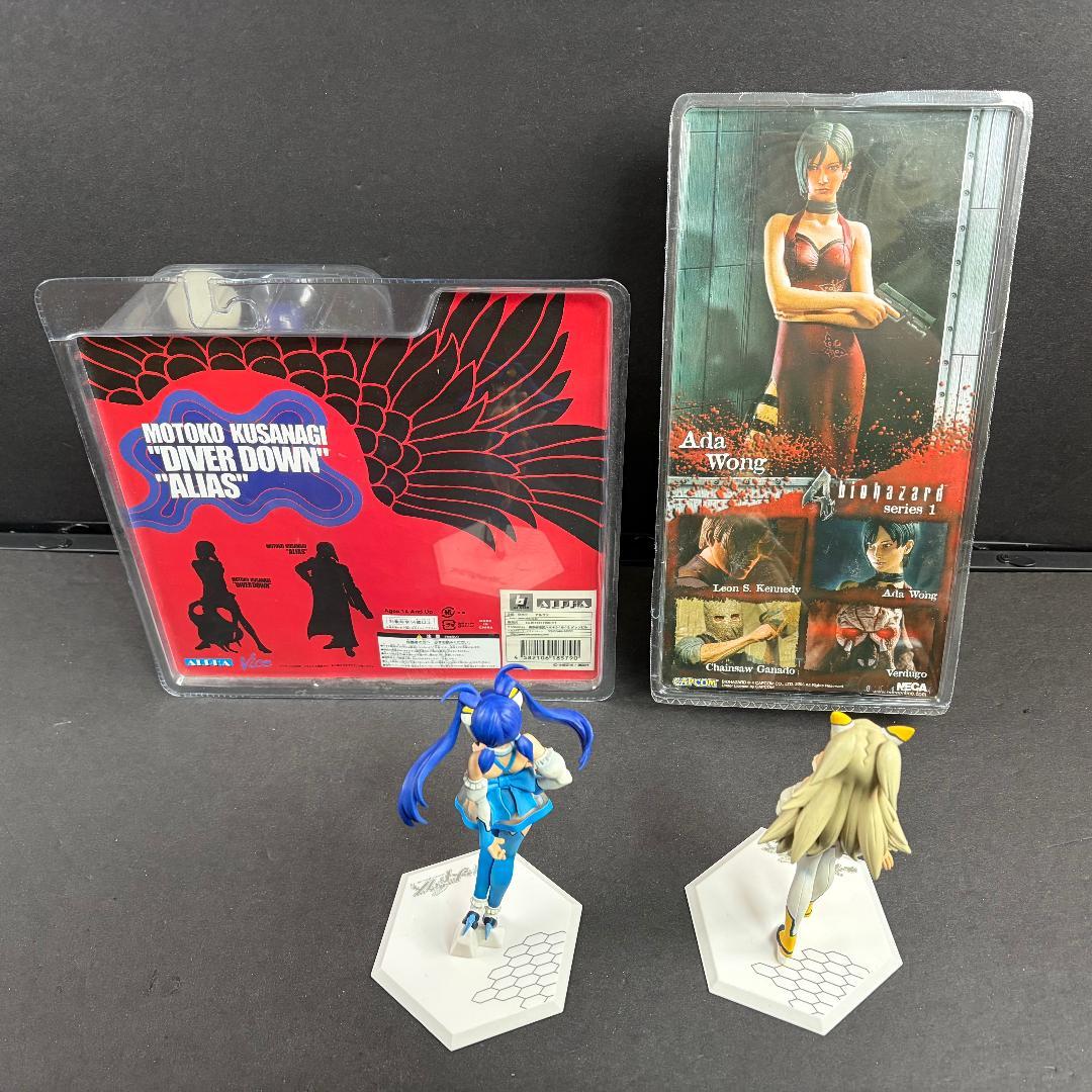 中古 ゲーム ＆ アニメ フィギュア 4点 まとめ売り バイオハザード など