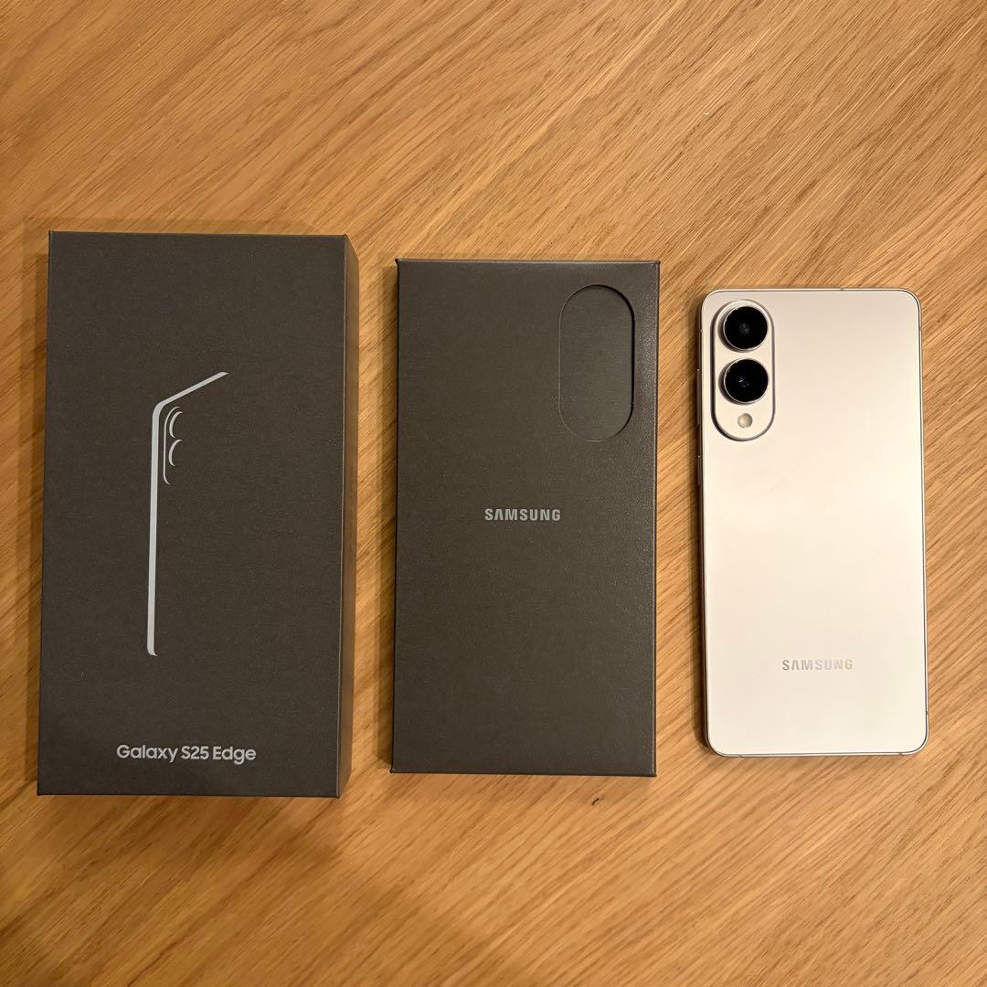 北米版 512GB Galaxy S25 Edge シルバー 本体