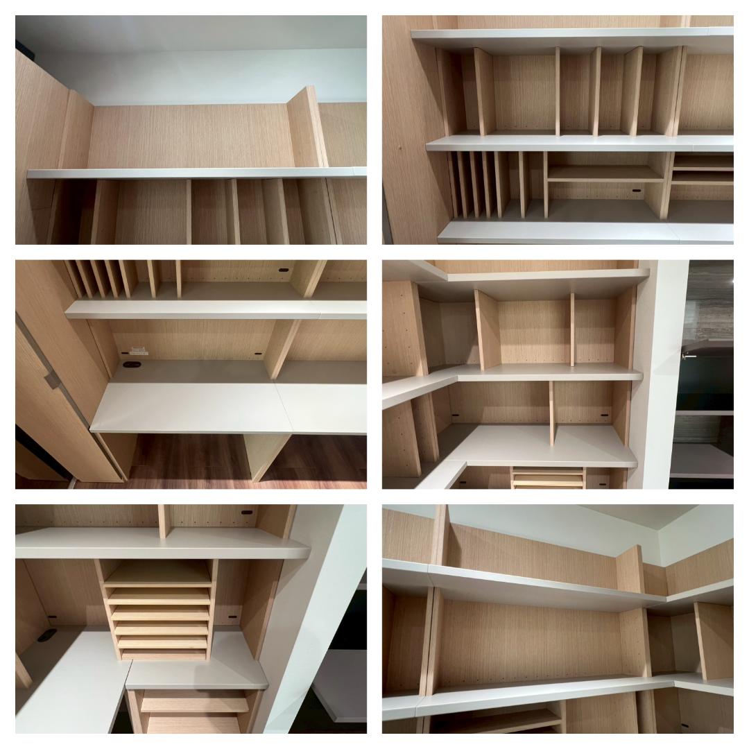 H7951☆展示品☆大谷産業☆システムシェルフ☆システムデスク☆多収納☆